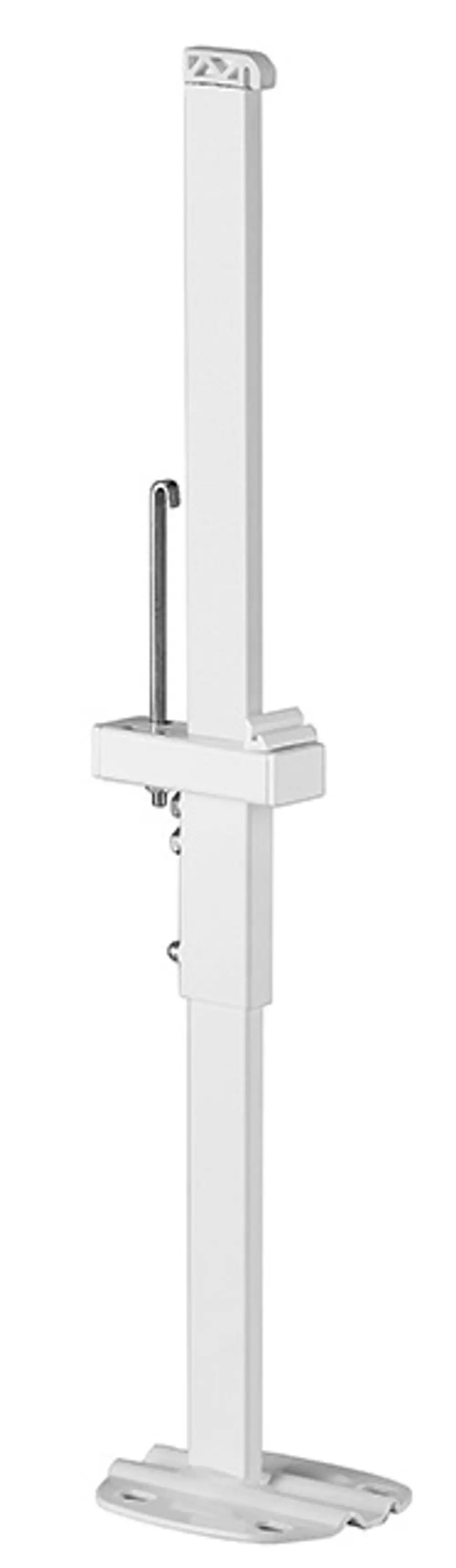 Kermi Standkonsole, höhenverstellbar, weiß